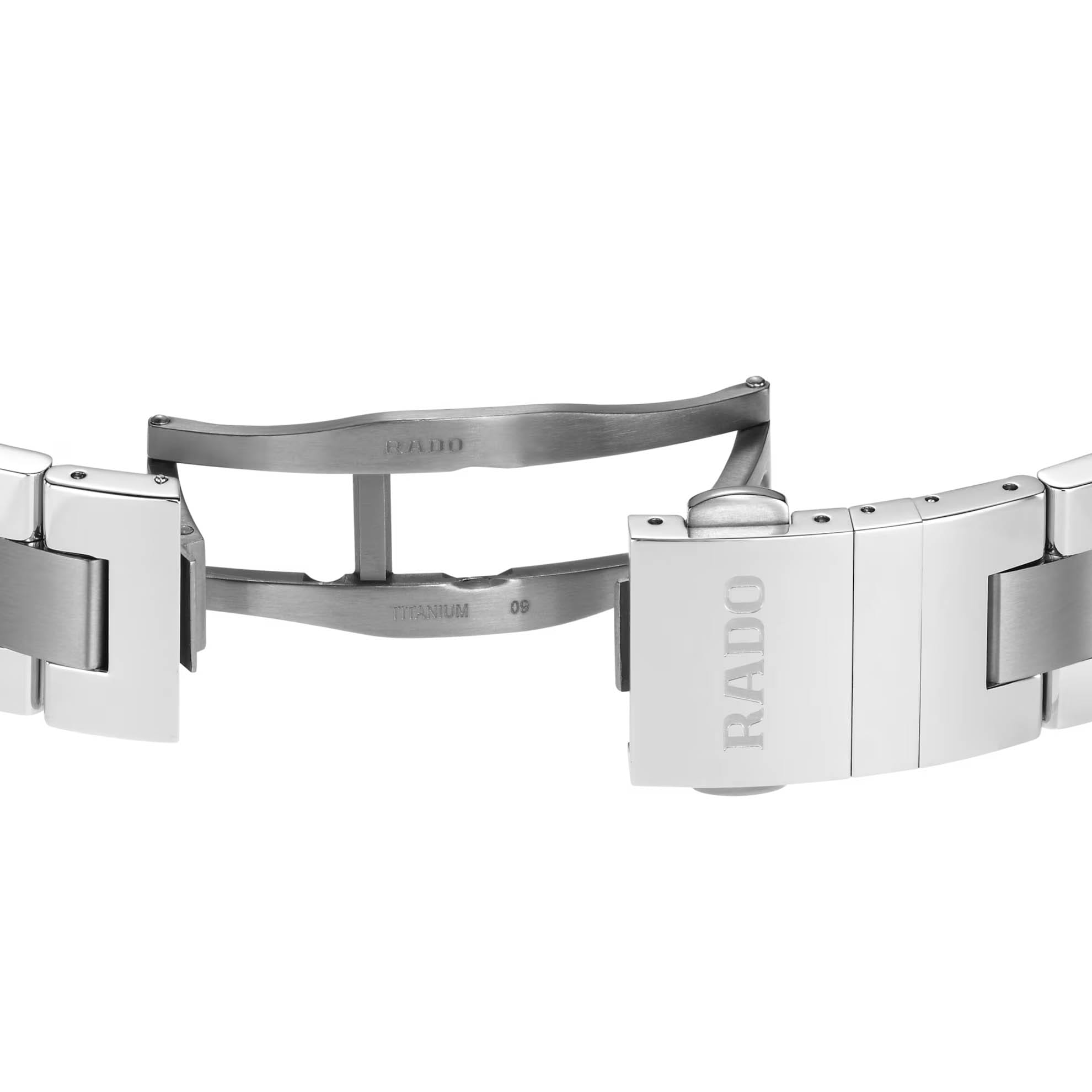 Оригинальные часы Rado Rado Hyperchrome R32502403 кварцевые калибр механизма r073 общий вид