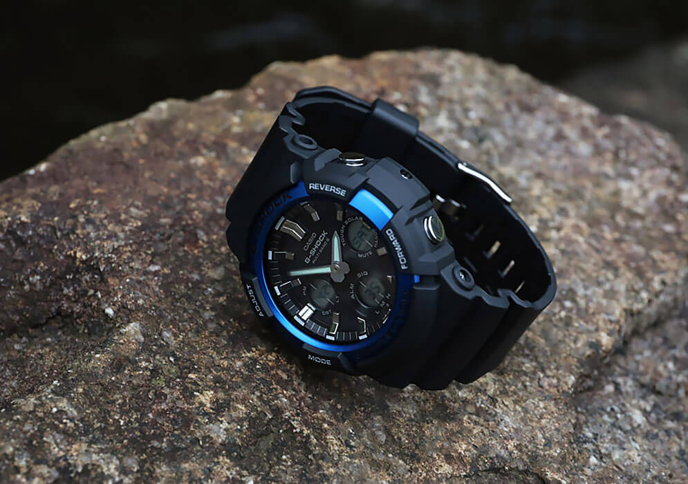 Casio Casio G-Shock GAW-100B-1A2  — детали корпуса и пластик