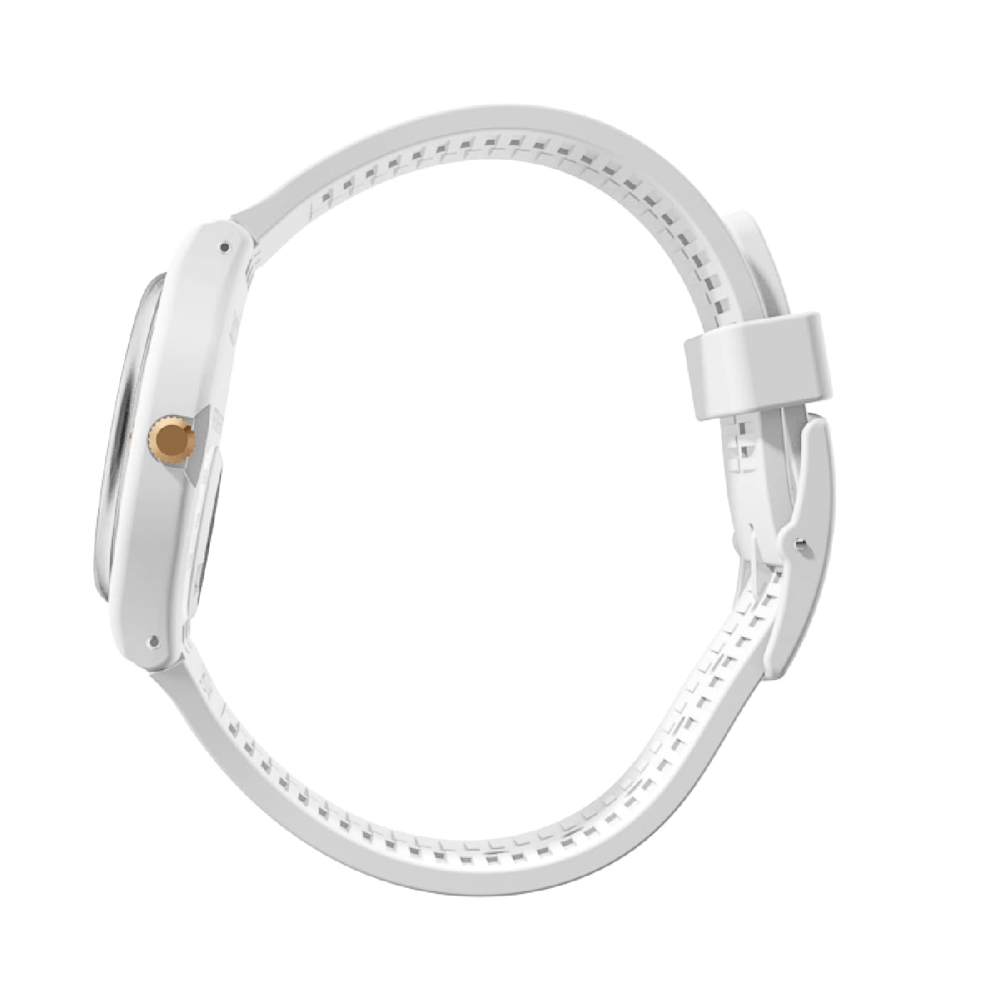 Swatch SO28W106 женские часы застежка крупным планом