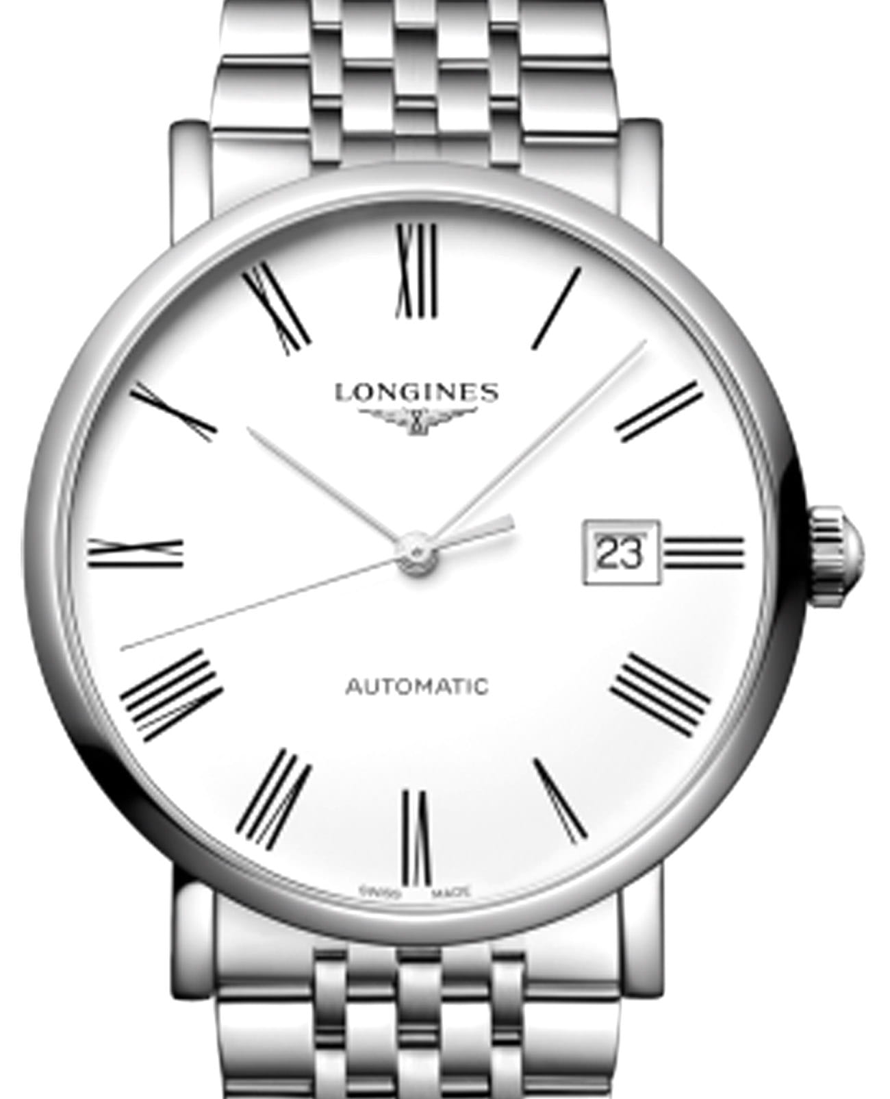 Longines Longines Elegance Elegant Collection 39 мм L4.910.4.18.6 , наручные мужские часы фото под углом