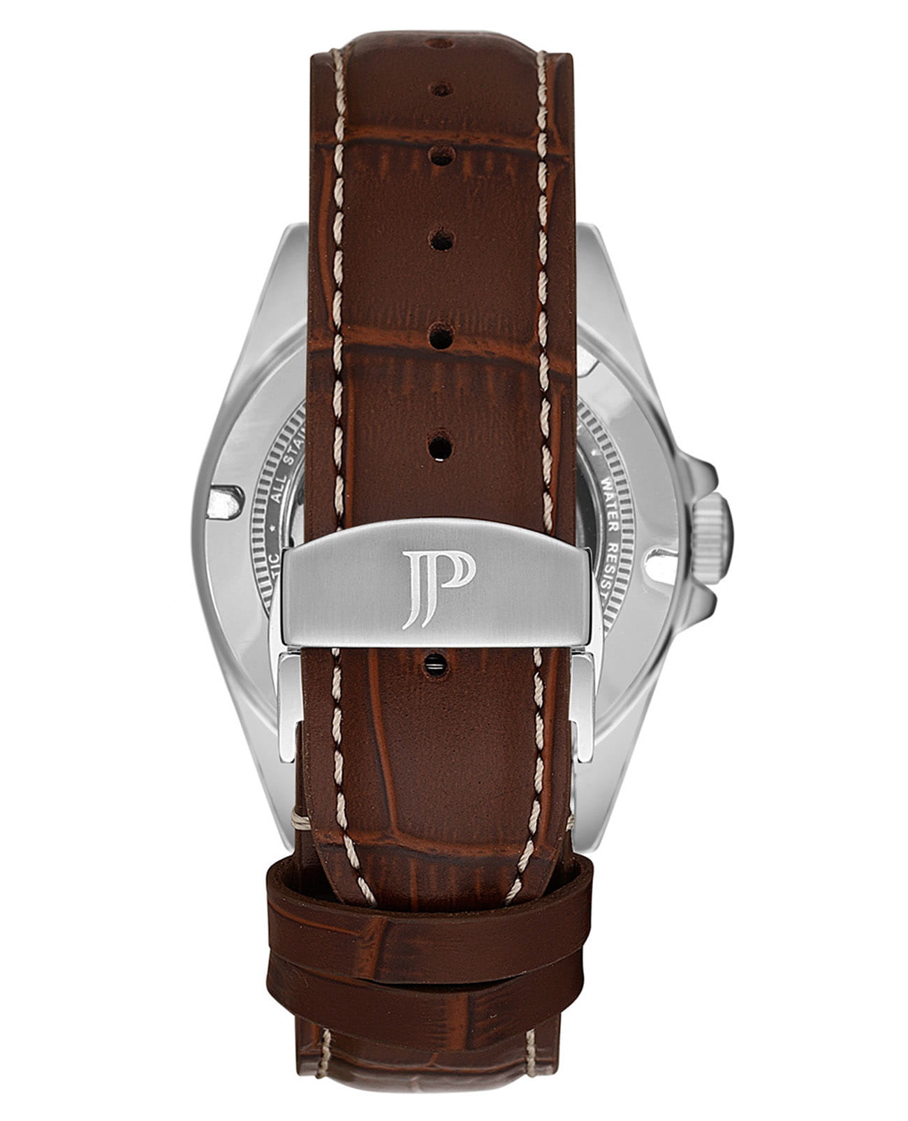 Jacques Philippe Jacques Philippe Victus JPAGS551123,  швейцария мужские часы на браслете кожаный боковой вид
