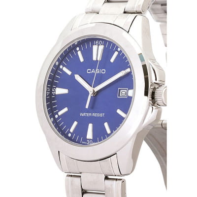 Casio Casio Collection MTP-1215A-2A2, mtp япония мужские часы на браслете нержавеющая сталь боковой вид