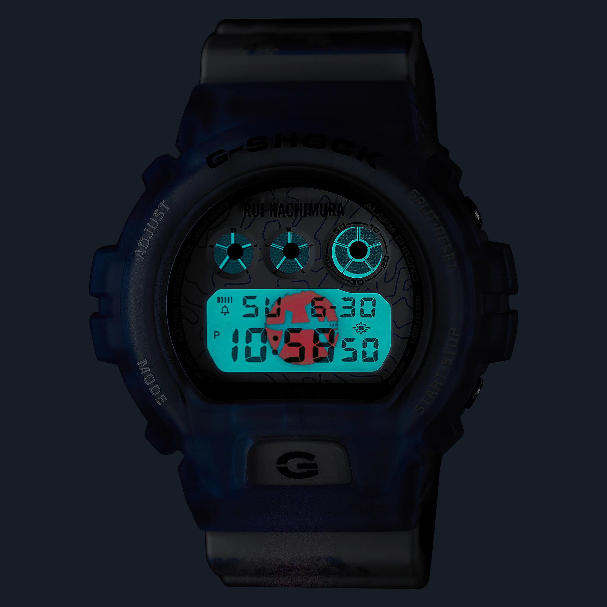 Casio Casio G-Shock DW-6900RH-2  — детали корпуса и пластик