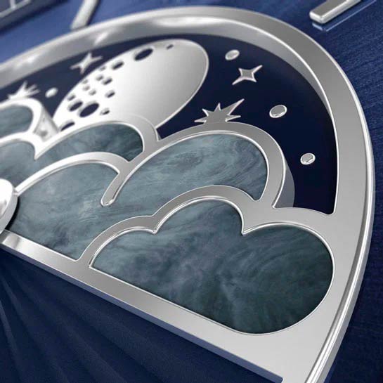Aviator Aviator Douglas MoonFlight V.1.33.2.256.4 , наручные женские часы фото под углом