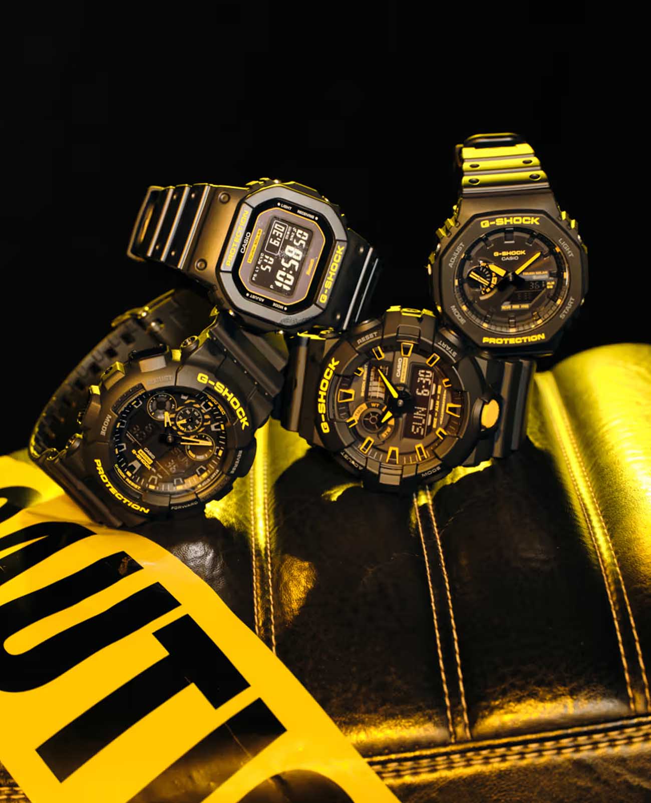 Casio GW-B5600CY-1 мужские часы застежка крупным планом