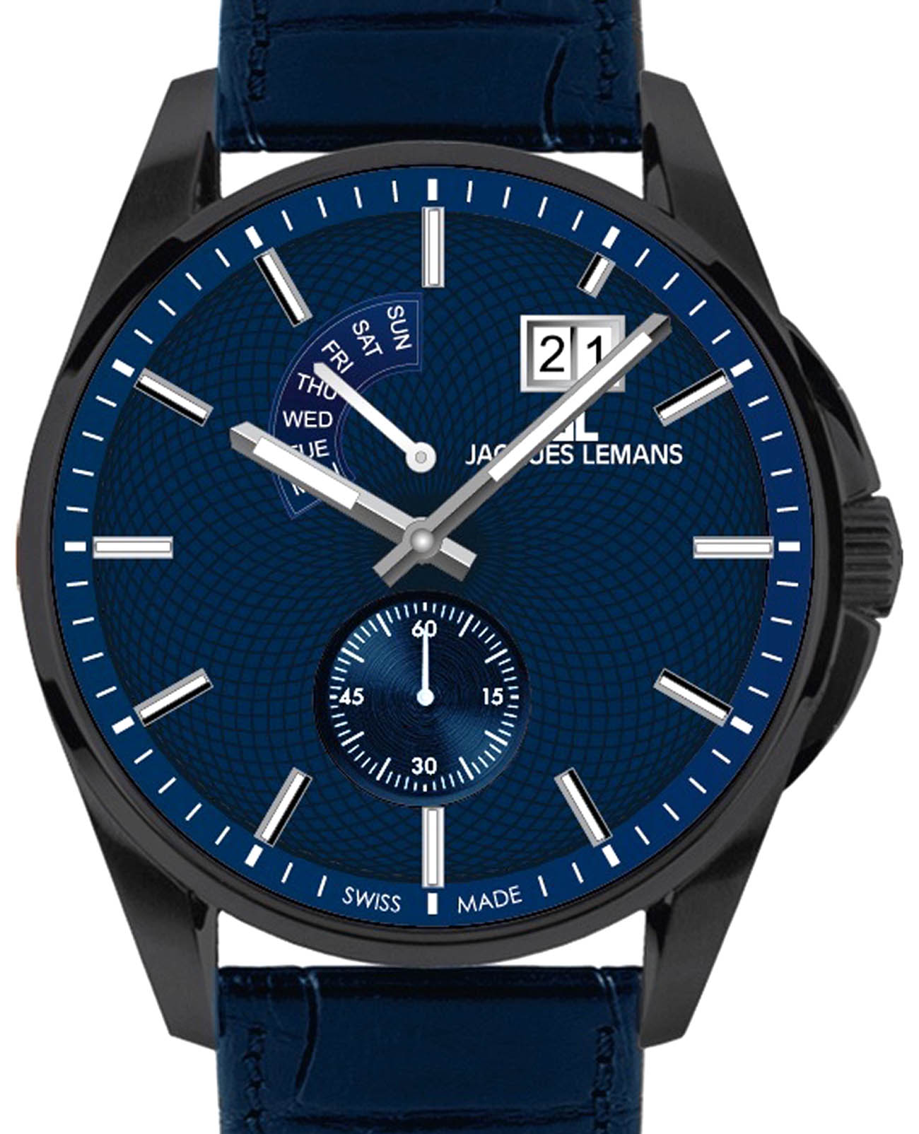 Jacques Lemans Jacques Lemans Derby 1-2199J , наручные мужские часы фото под углом