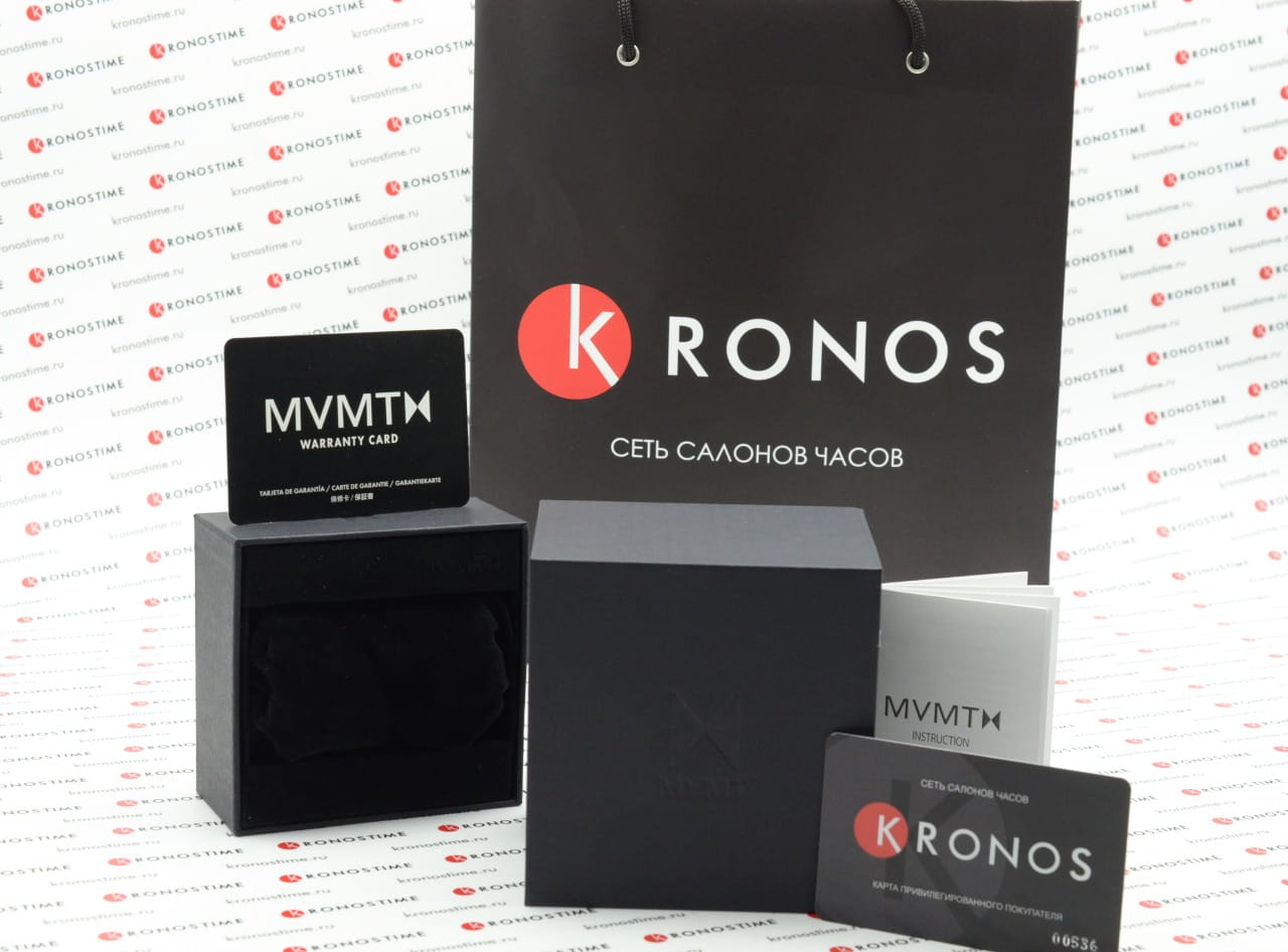 Оригинальные часы MVMT MVMT ELEMENT D-BT01-BB кварцевые калибр механизма  общий вид
