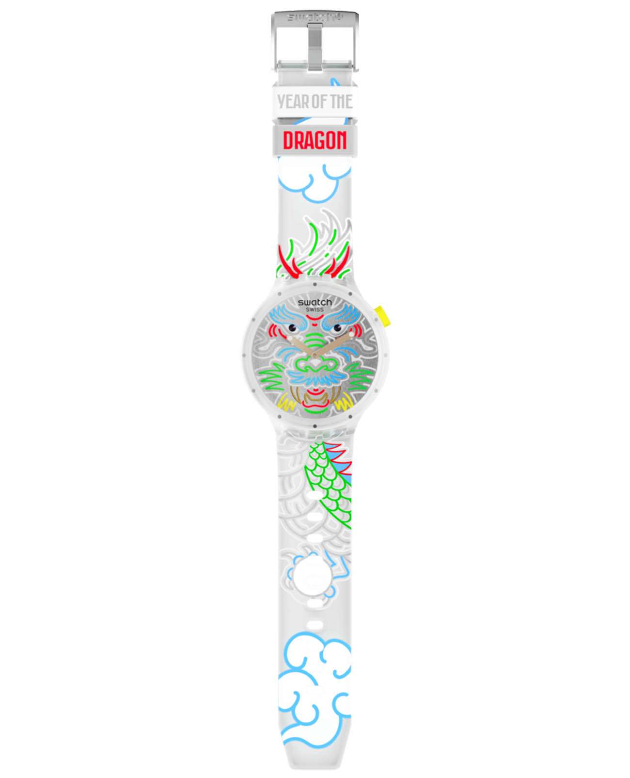 Swatch Swatch Big Bold Biosourced Standard SB05Z102, big bold швейцария мужские часы на браслете биоматериал боковой вид