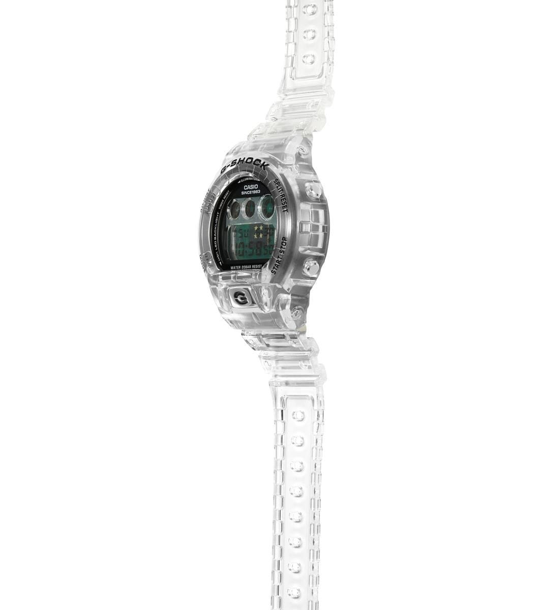 Casio Casio G-Shock DW-6940RX-7 электронные мужские часы часы крупный план  циферблата
