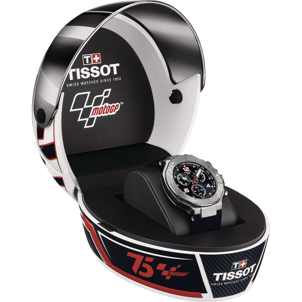 Tissot T1414171704700 мужские часы застежка крупным планом