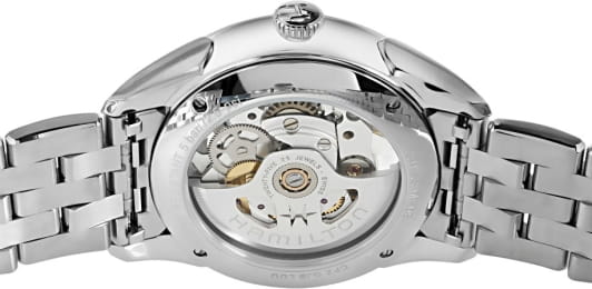 Hamilton Hamilton Jazzmaster Viewmatic Skeleton Lady Auto H32405111 швейцария наручные женские часы заводная головка с логотипом Hamilton