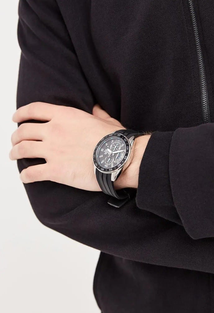 Casio Casio Edifice EFV-550P-1AVUDF (EFV-550P-1A) EFV-550, наручные мужские часы фото под углом