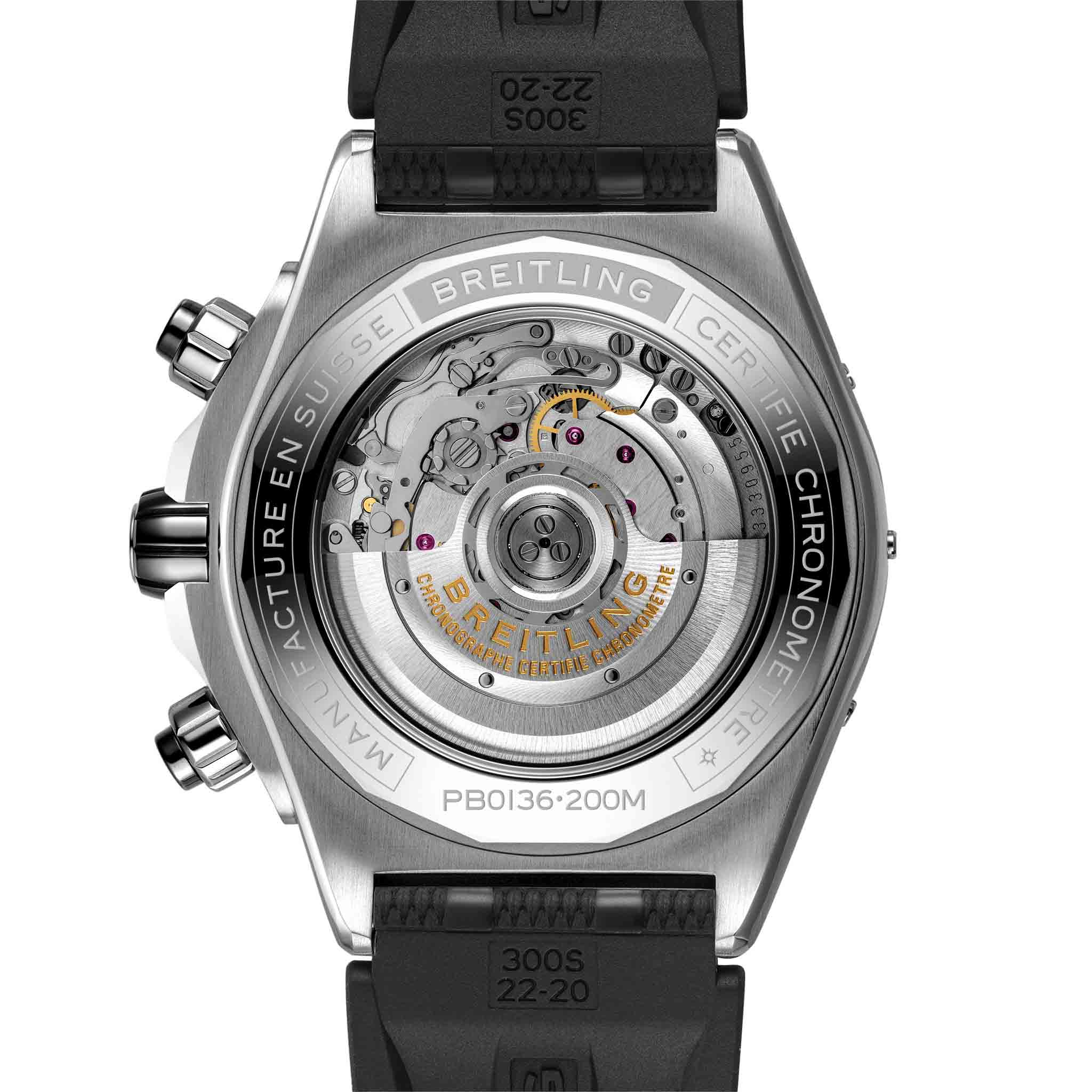 Breitling Breitling Super Chronomat B01 44 PB0136251C1S1 , наручные мужские часы фото под углом