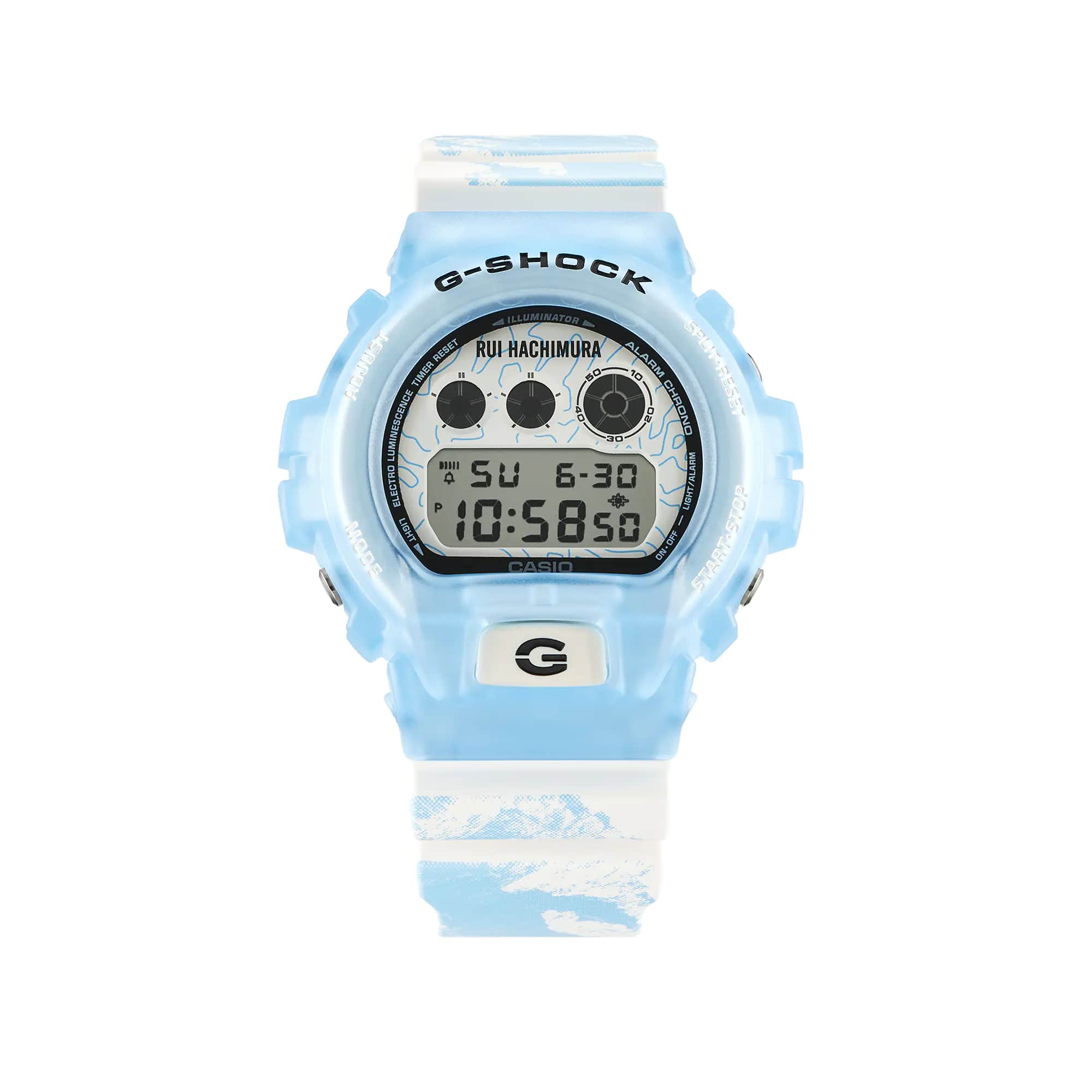Оригинальные часы Casio Casio G-Shock DW-6900RH-2 электронные калибр механизма  общий вид
