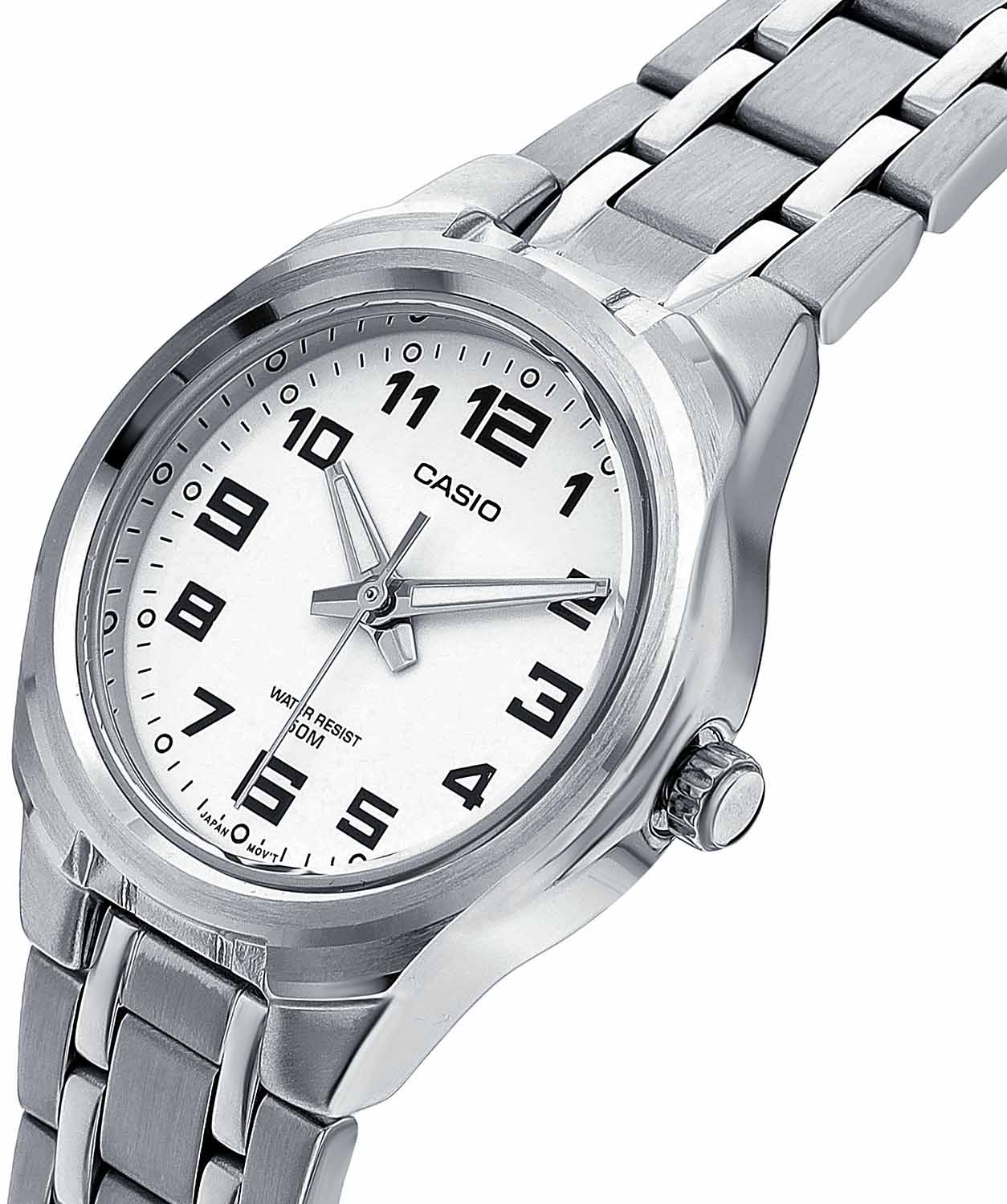 Casio Casio Collection LTP-1310PD-7B кварцевые женские часы часы крупный план белый циферблата