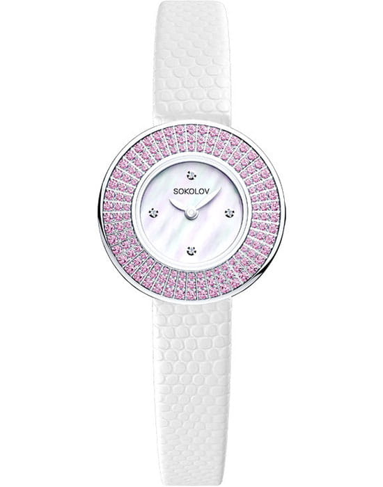 Sokolov 128.30.00.002.01.01.2 , наручные женские часы фото под углом