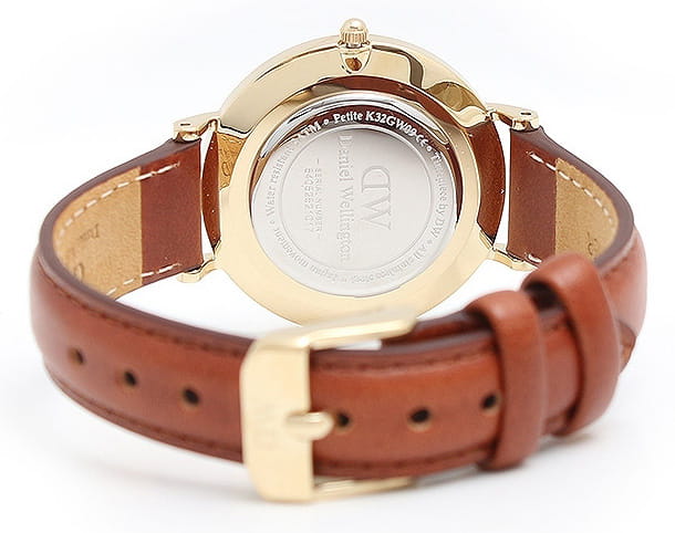 Daniel Wellington Daniel Wellington Petite St Mawes DW00100550  — детали корпуса и кожаный