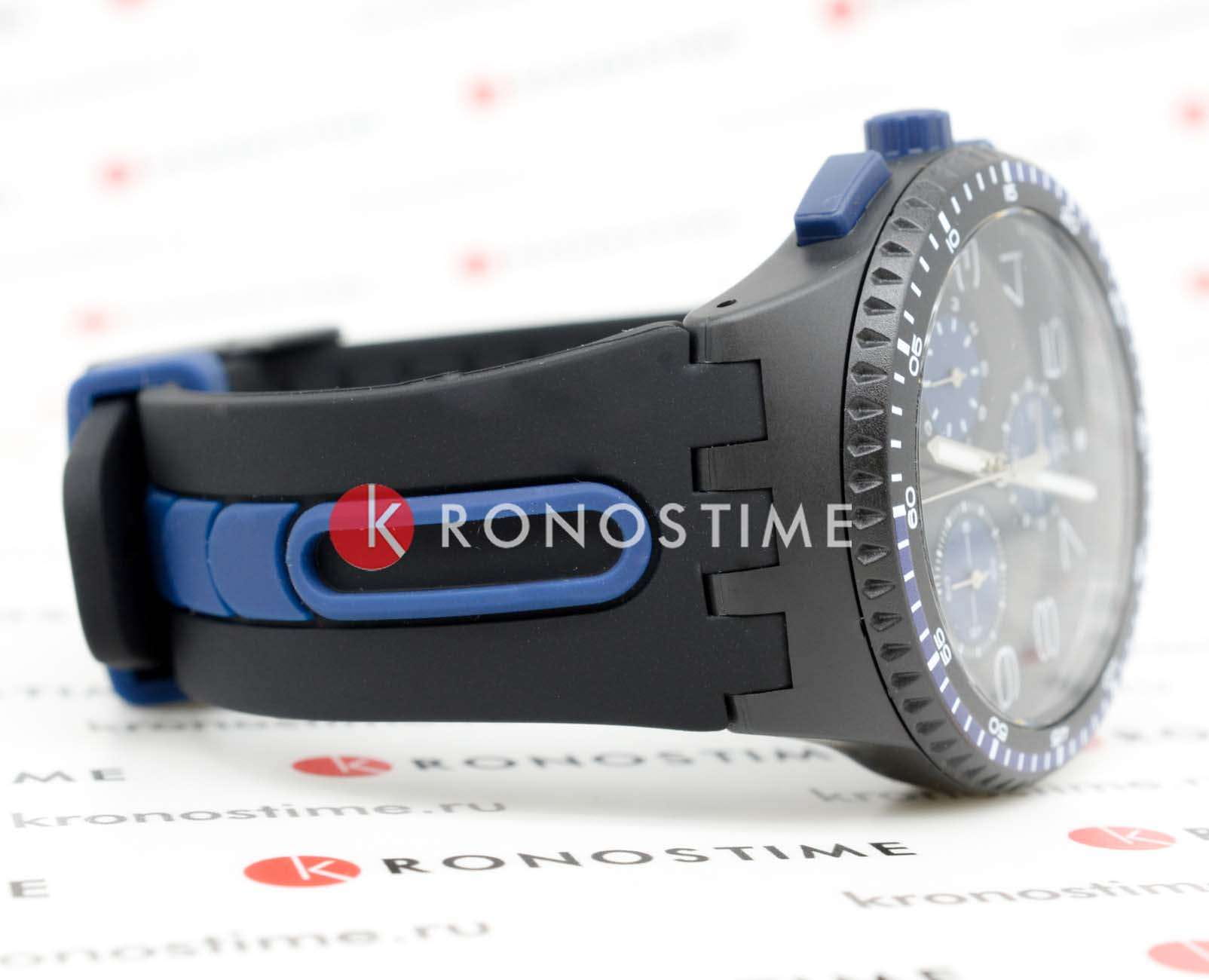 Оригинальные часы Swatch Swatch Chrono 42 Standard SUSB406 кварцевые калибр механизма  общий вид