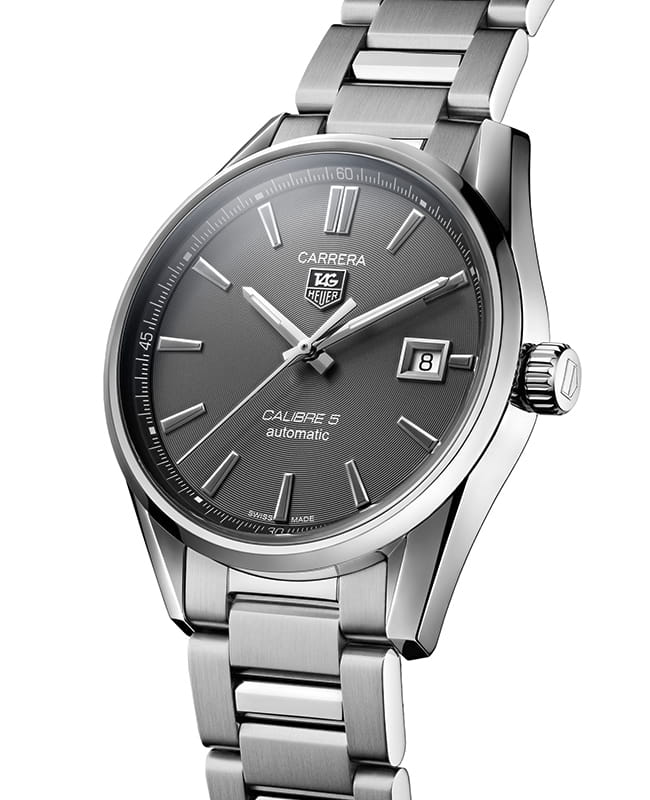 TAG Heuer TAG Heuer Carrera WAR211C.BA0782, carrera швейцария мужские часы на браслете нержавеющая сталь боковой вид