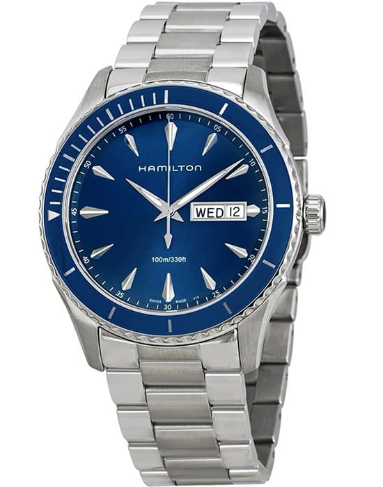 Hamilton Hamilton Jazzmaster Seaview Day Date Quartz H37551141  - задняя крышка сталь корпуса, швейцария часы