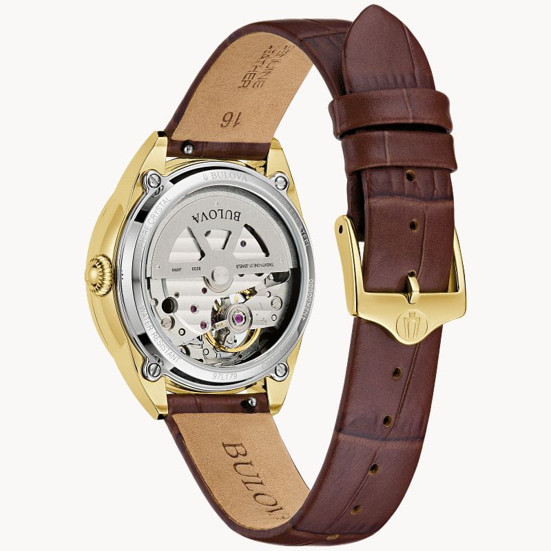 Bulova Bulova Automatic Ladies 97L179 , наручные женские часы фото под углом