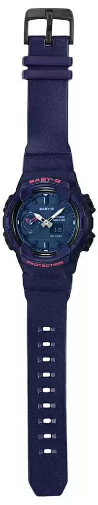 Casio BGA-230S-2A женские часы застежка крупным планом
