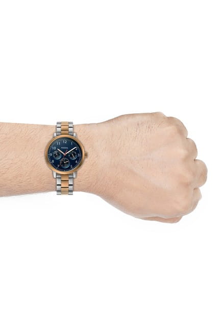 Fossil Fossil Airlift BQ2632 мужские часы синий циферблат на запястье