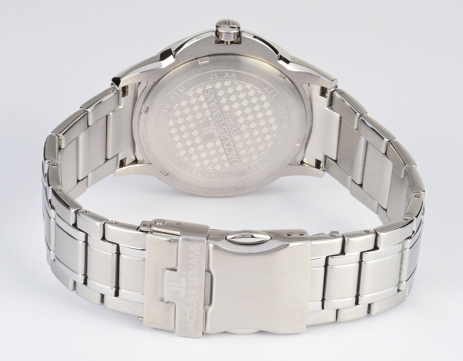Jacques Lemans 1-1540D мужские часы застежка крупным планом