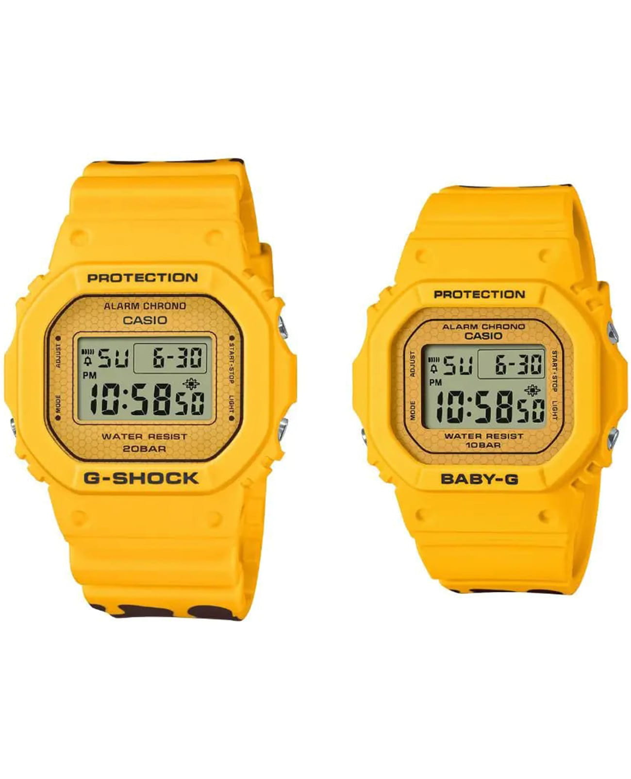 Casio Casio Pair Model SLV-22B-9DR лимитированной серии SLV-22B-9DR кварцевые   циферблат, браслет резина — вид спереди