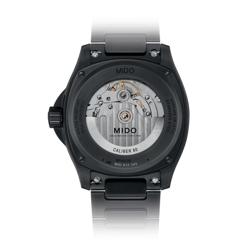 Оригинальные часы Mido Mido Multifort TV Big Date M049.526.33.081.00 механические калибр механизма mido calibre 80 (на базе eta c07.651) общий вид