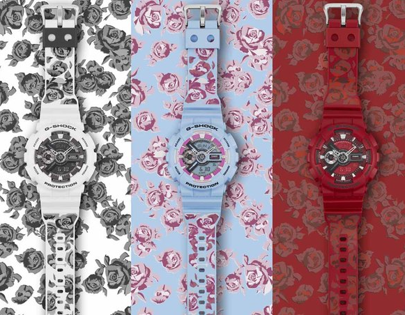 Оригинальные часы Casio Casio G-Shock GMA-S110F-2A электронные калибр механизма  общий вид