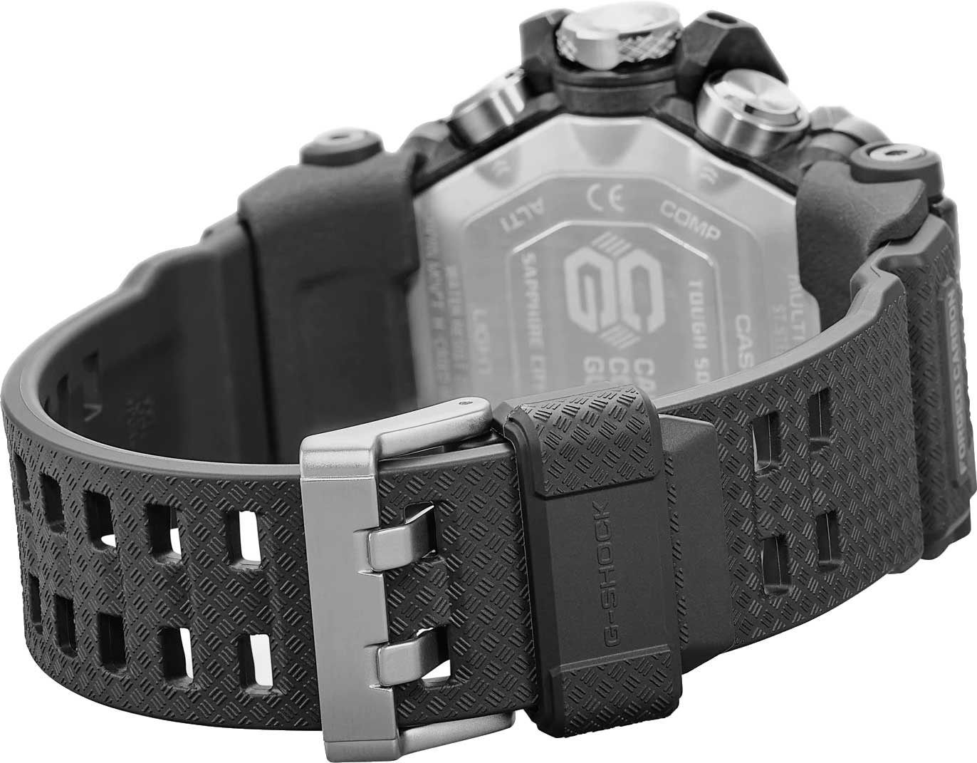 Casio Casio G-Shock GWG-2000-1A1DR (GWG-2000-1A1) электронные мужские часы часы крупный план черный циферблата