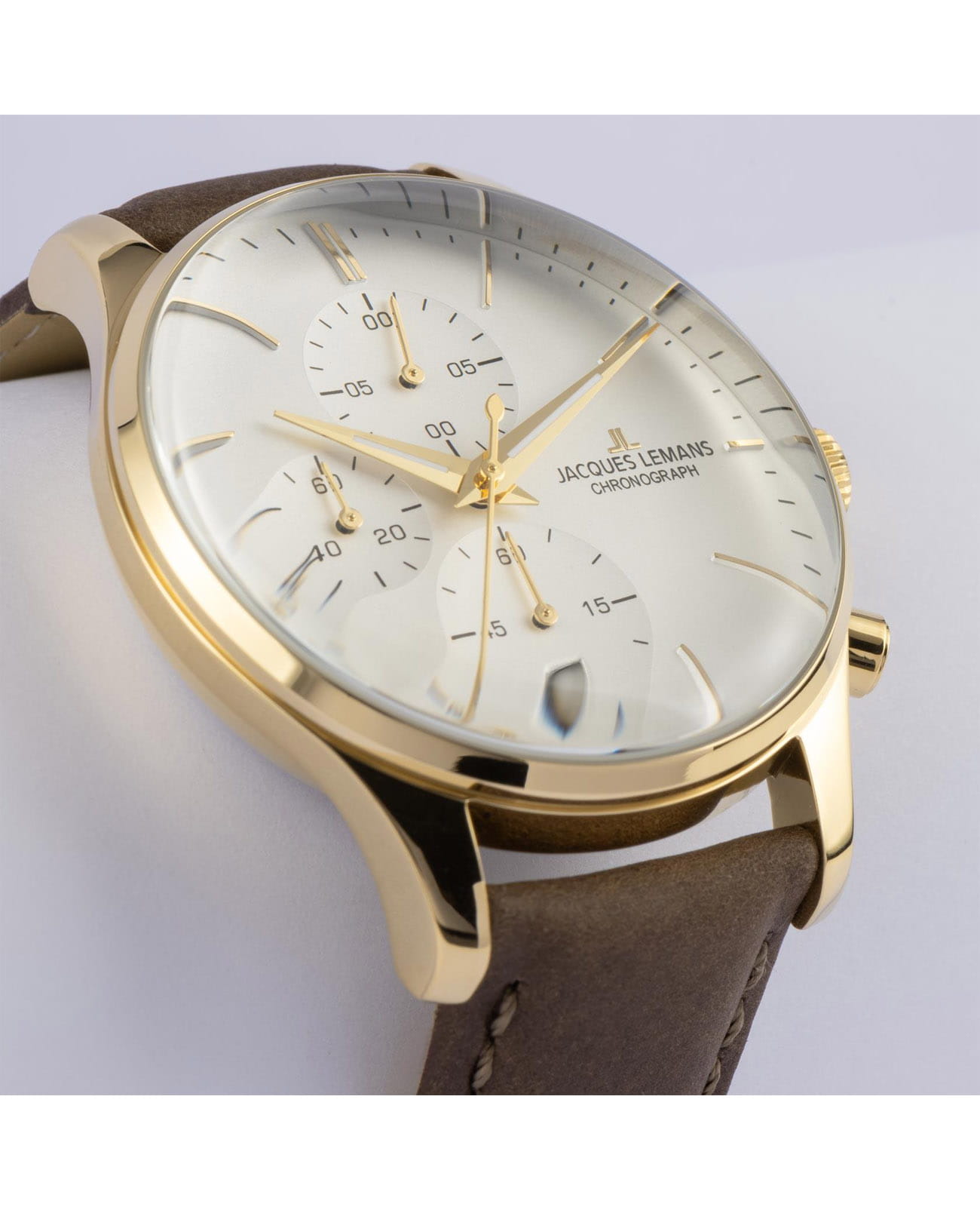 Оригинальные часы Jacques Lemans Jacques Lemans Classic 1-2163G кварцевые калибр механизма  общий вид