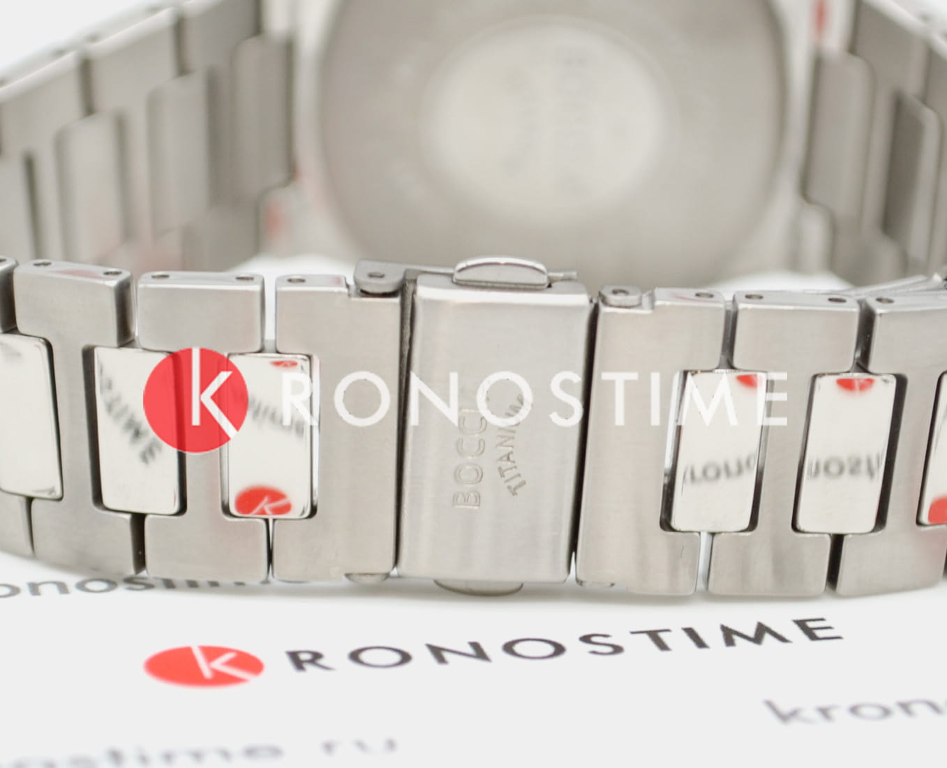 Boccia Titanium Boccia Titanium Square 3657-04 кварцевые мужские часы часы крупный план зеленый циферблата