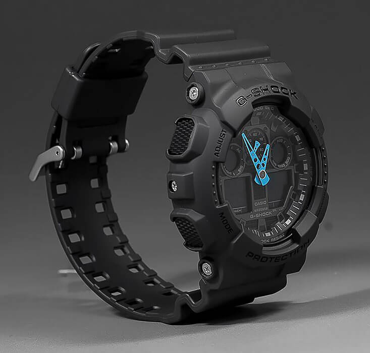 Casio Casio G-Shock GA-100C-8A электронные часы с аксессуарами мужские часы модель GA-100C-8A
