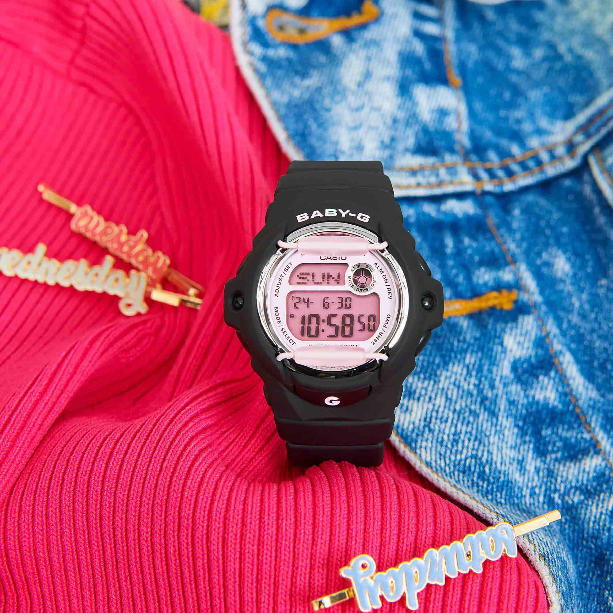 Оригинальные часы Casio Casio Baby-G BG-169U-1CDR (BG-169U-1C) кварцевые калибр механизма  общий вид