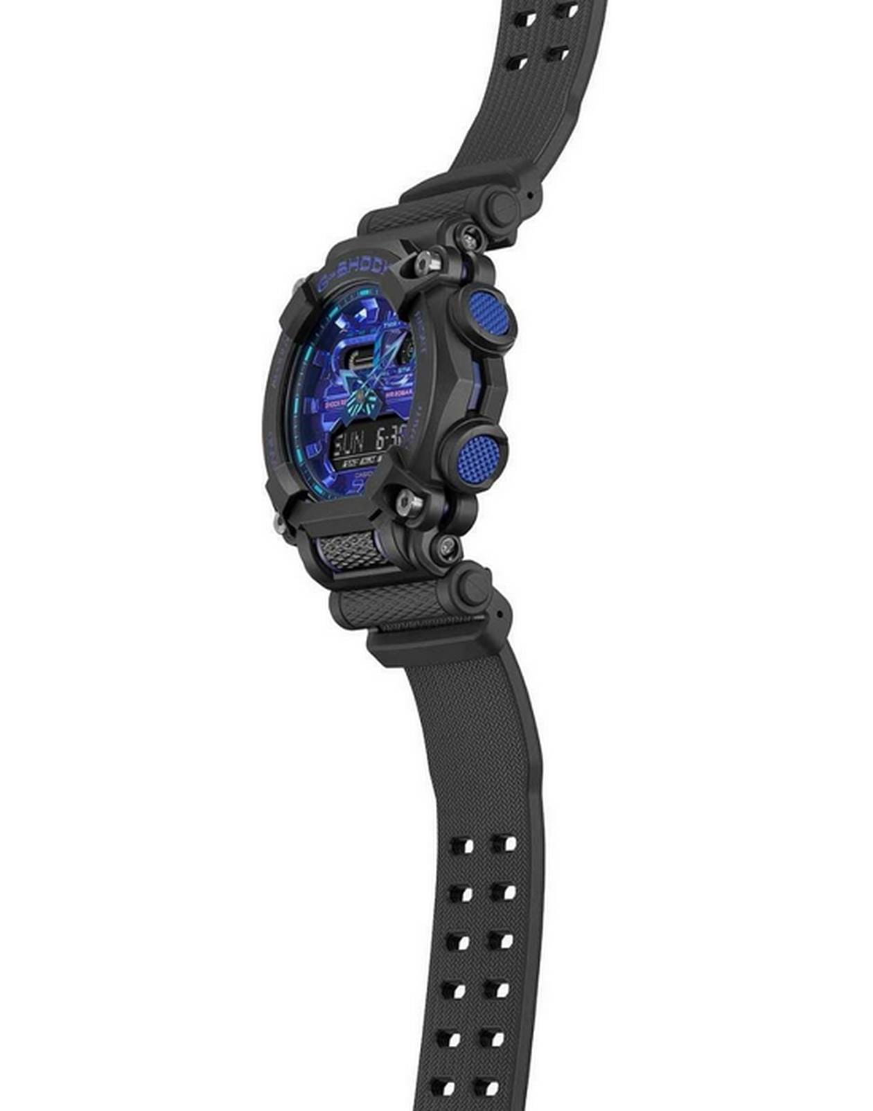 Casio Casio G-Shock Virtual Blue GA-900VB-1AER  — детали корпуса и пластик