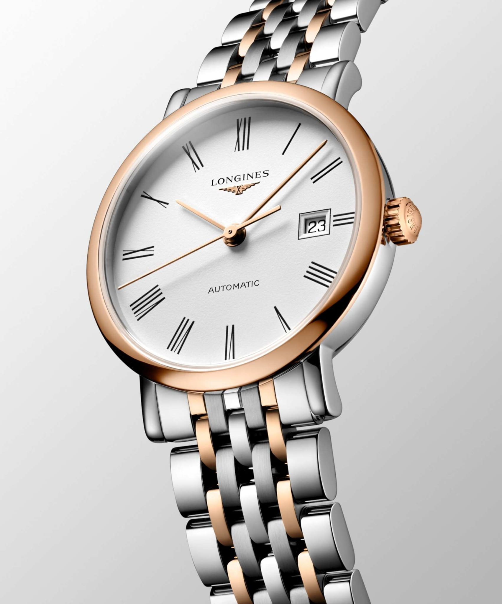 Оригинальные часы Longines Longines Elegance Elegant Collection 29 мм L4.310.5.18.7 механические калибр механизма l592 общий вид