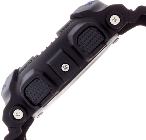 Casio Casio G-Shock GA-110CB-1A электронные мужские часы часы крупный план серый циферблата