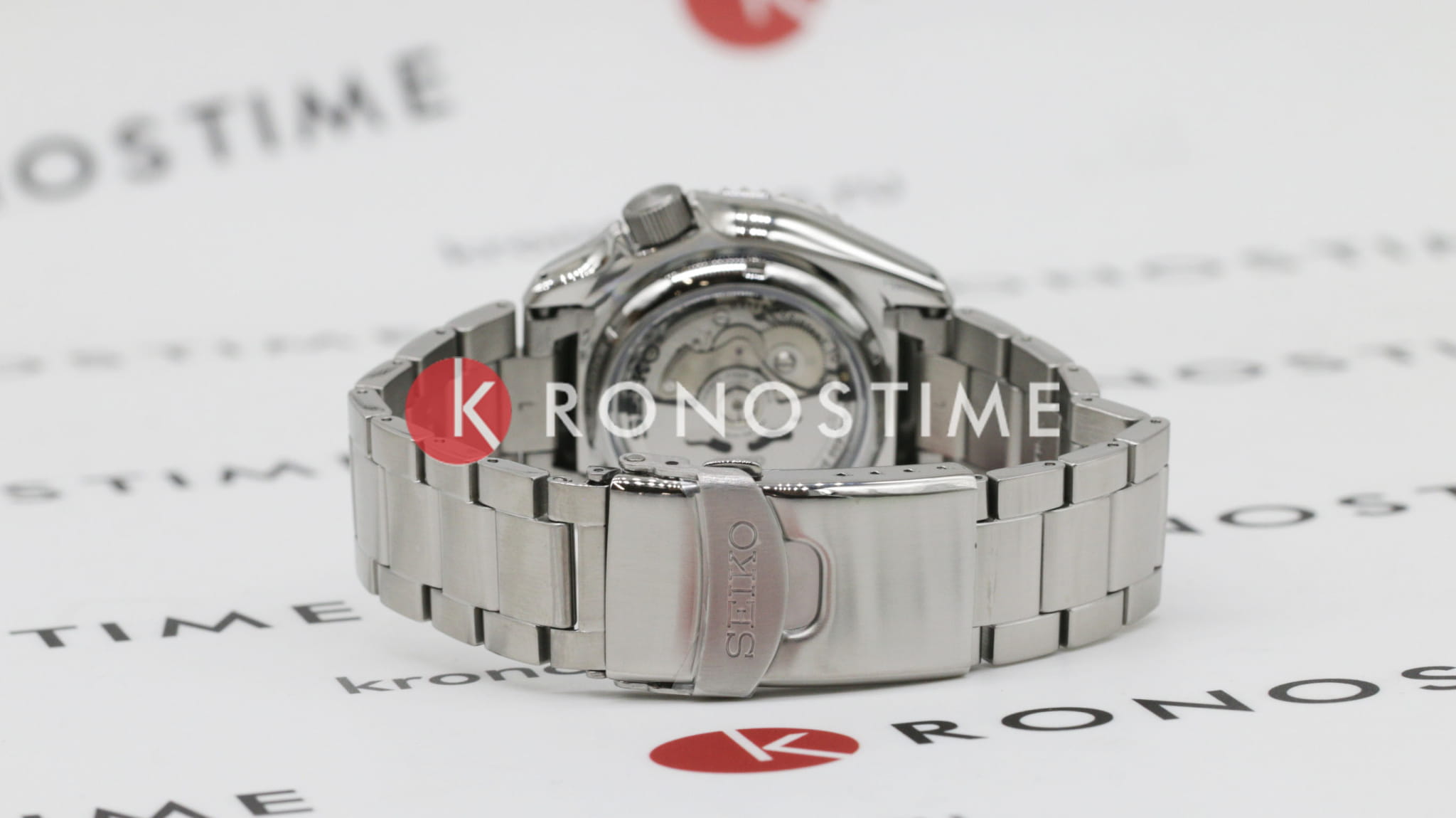 Seiko Seiko 5 Sports SRPK11K1 механические мужские часы часы крупный план оранжевый циферблата