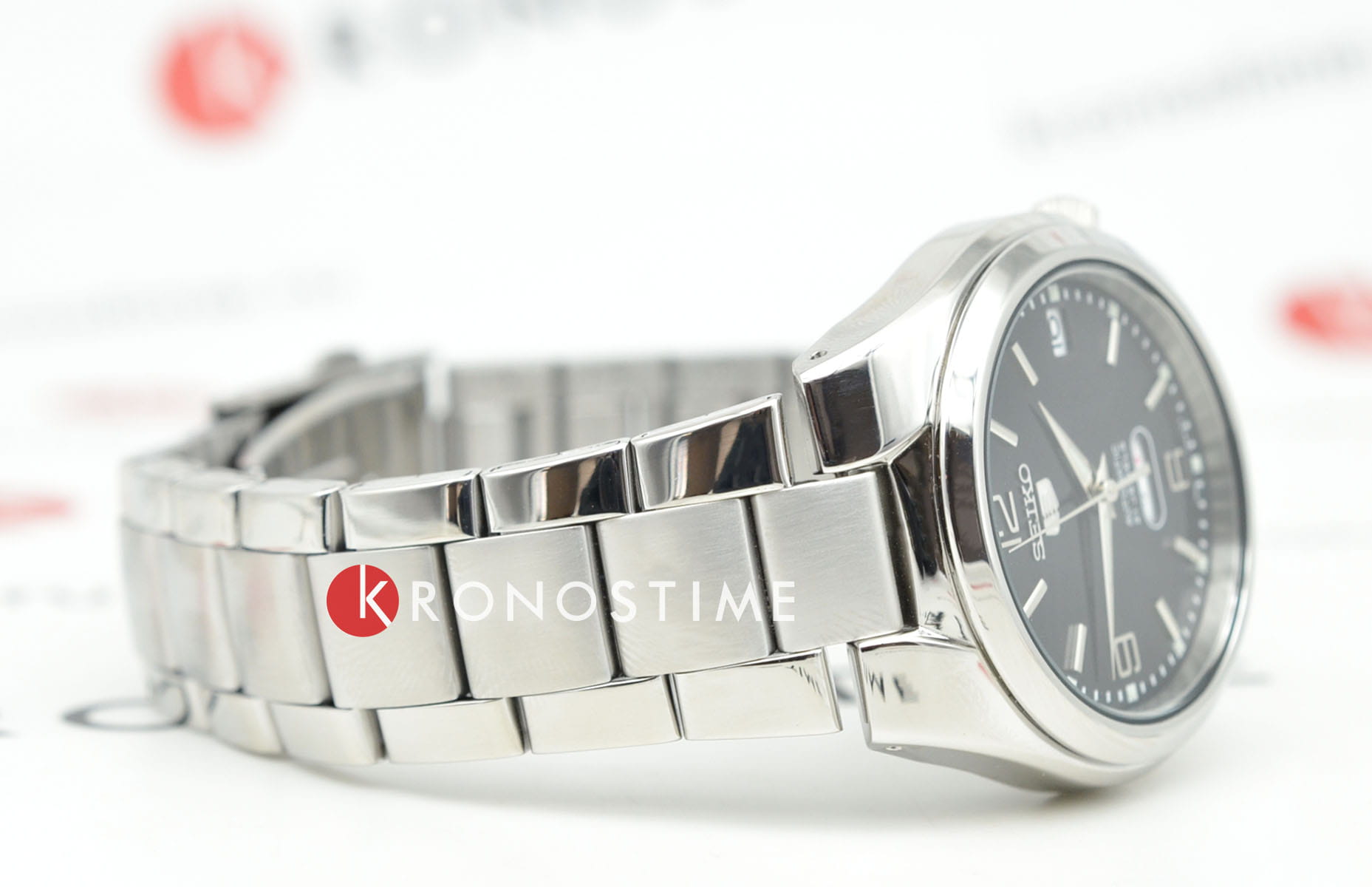 Seiko Seiko 5 Regular SNK623K1 мужские часы черный циферблат на запястье