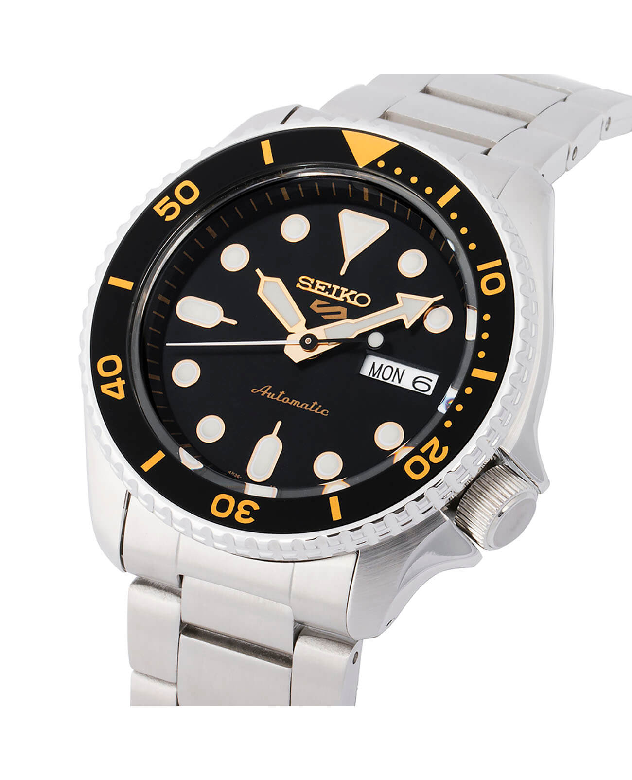 Seiko Seiko 5 Sports SRPD57K1S  - задняя крышка металл сталь корпуса, япония часы