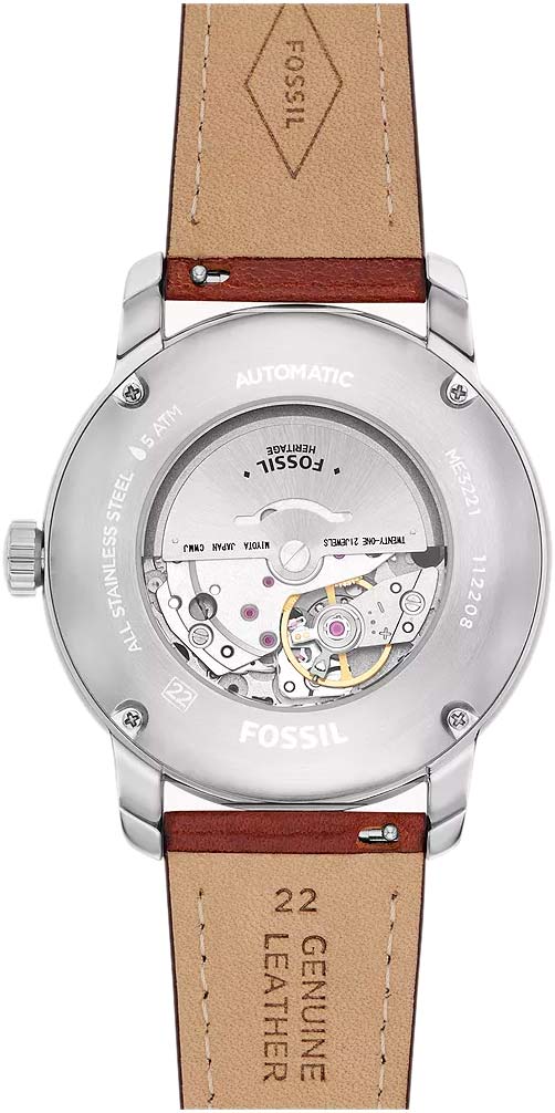 Fossil Fossil Heritage ME3221 женские часы бежевый циферблат на запястье