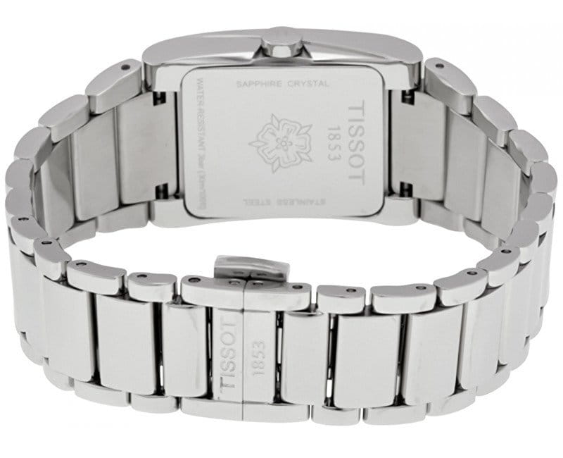 Tissot Tissot Generosi-T T105.309.11.058.00, t-lady швейцария женские часы на браслете 18-каратное желтое золото боковой вид