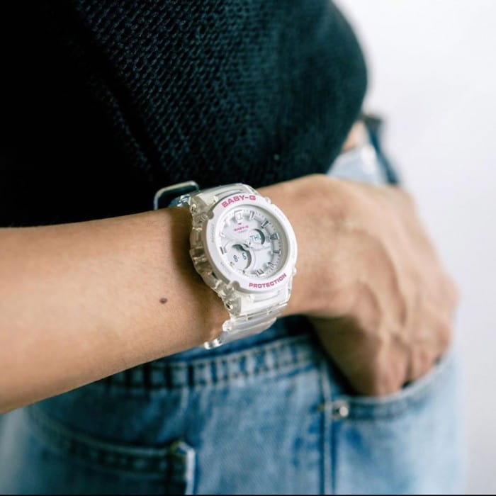 Casio Casio Baby-G BGA-270S-7A , наручные женские часы фото под углом