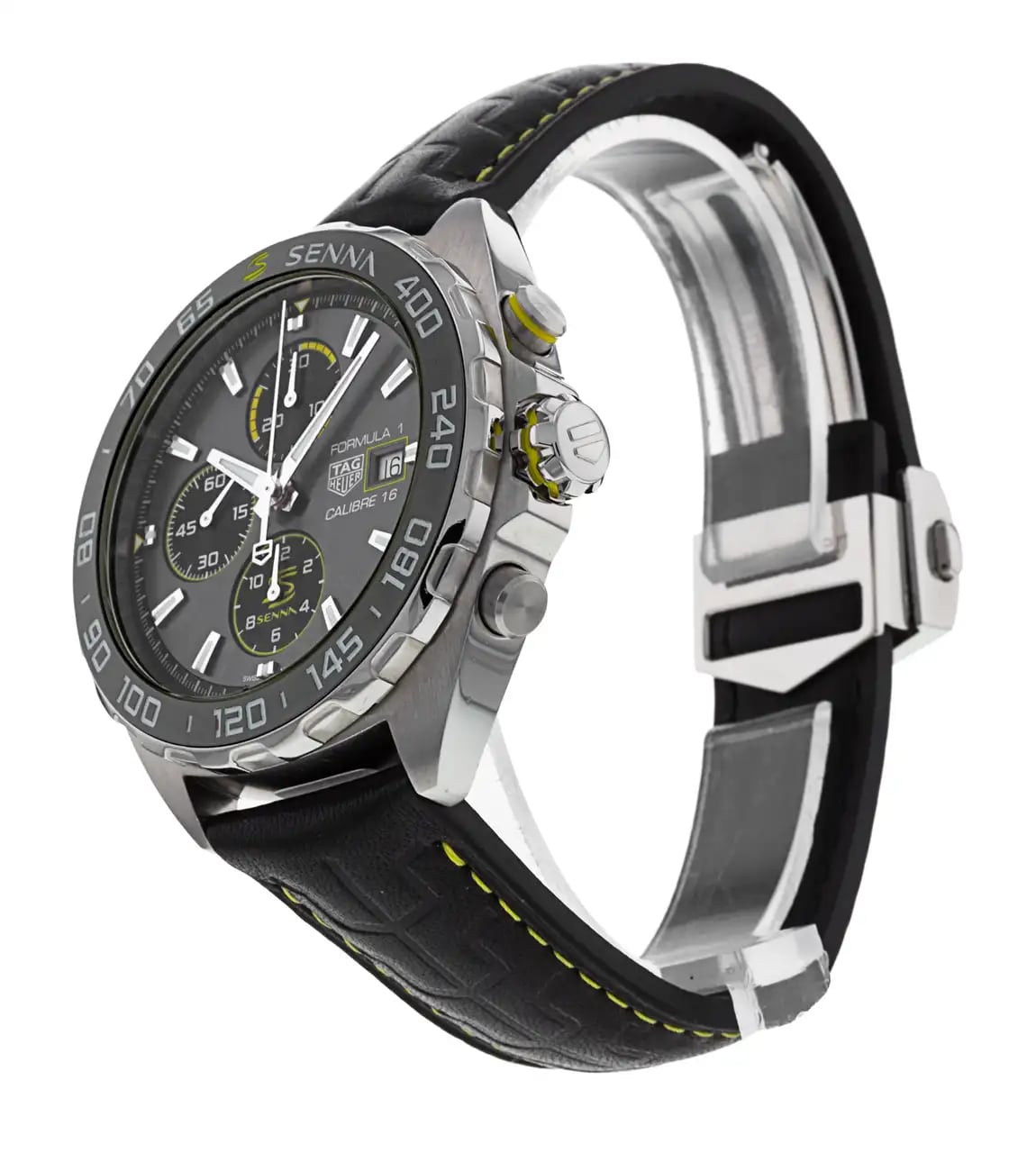TAG Heuer TAG Heuer Formula 1 Senna Special Edition CAZ201B.FC6487 - наручные мужские часы наручные часы в перспективе черный циферблат
