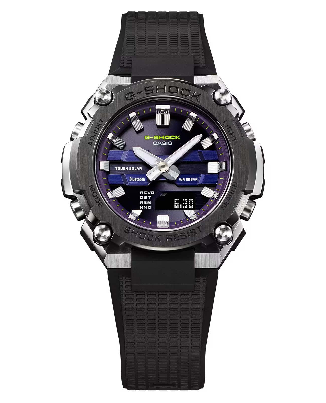 Casio Casio G-Shock GST-B600A-1A6DR GST G-Steel, наручные мужские часы фото под углом