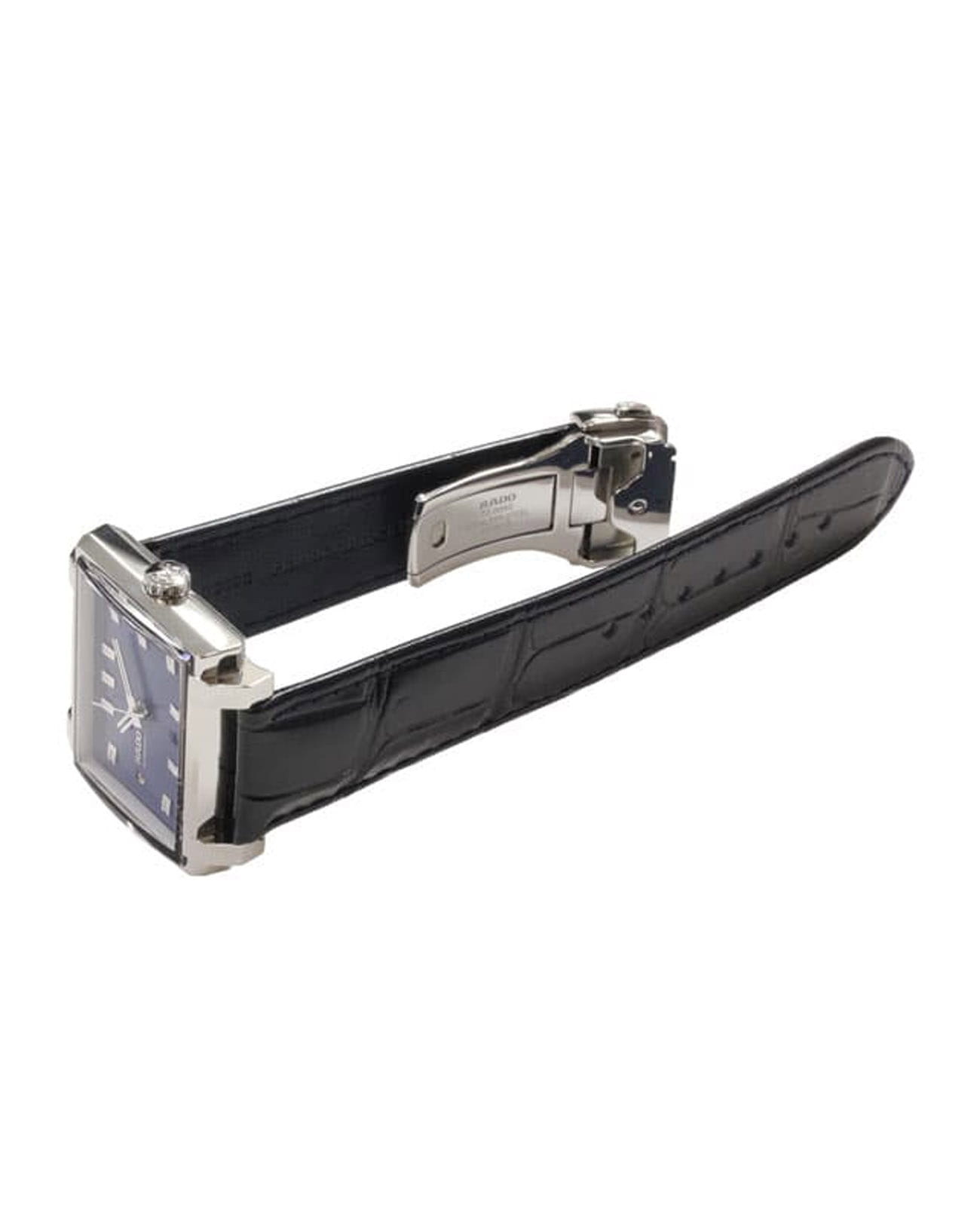 Rado Rado HyperChrome R33019215, hyperchrome швейцария мужские часы на браслете кожаный боковой вид