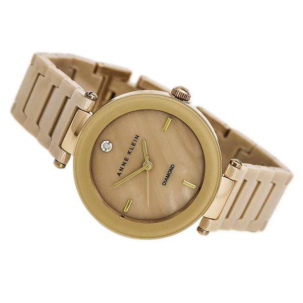 Anne Klein Anne Klein Diamond  1018TNGB , наручные женские часы фото под углом