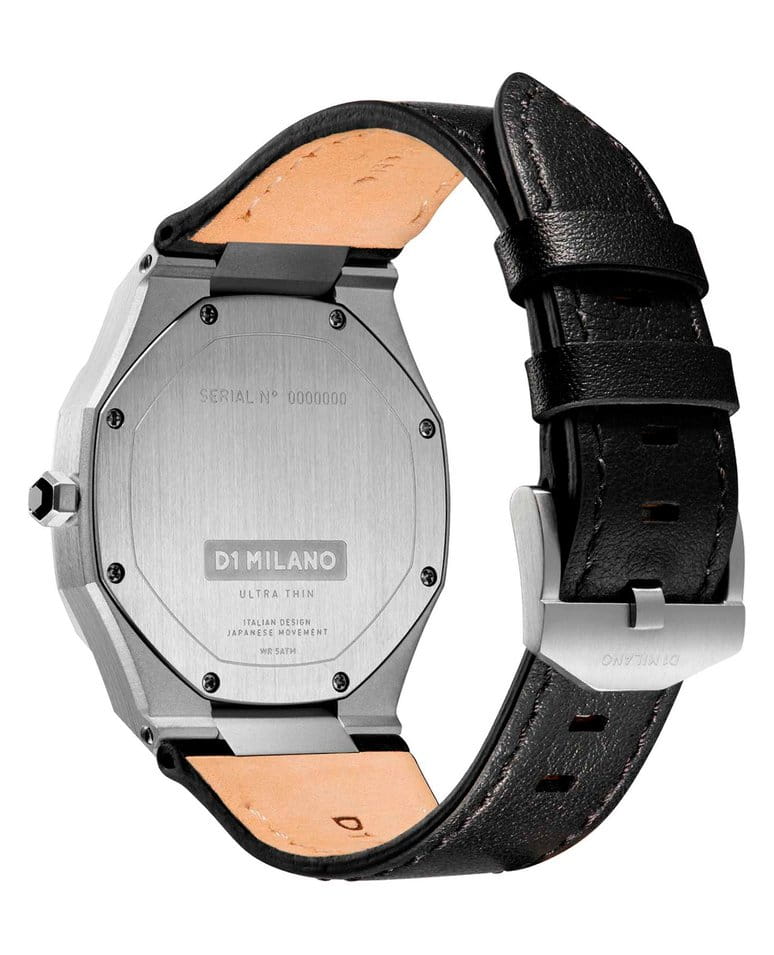 Оригинальные часы D1 Milano D1 Milano Ultra Thin UTLL01 кварцевые калибр механизма miyota 1l22 общий вид